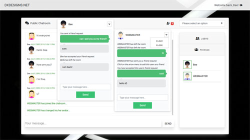 Laravel Websockets Chat