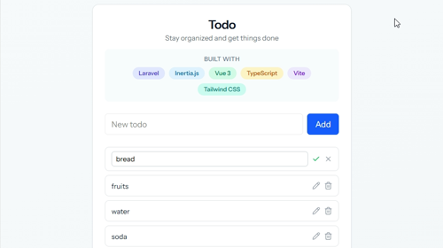 Vue 3 Todo Application